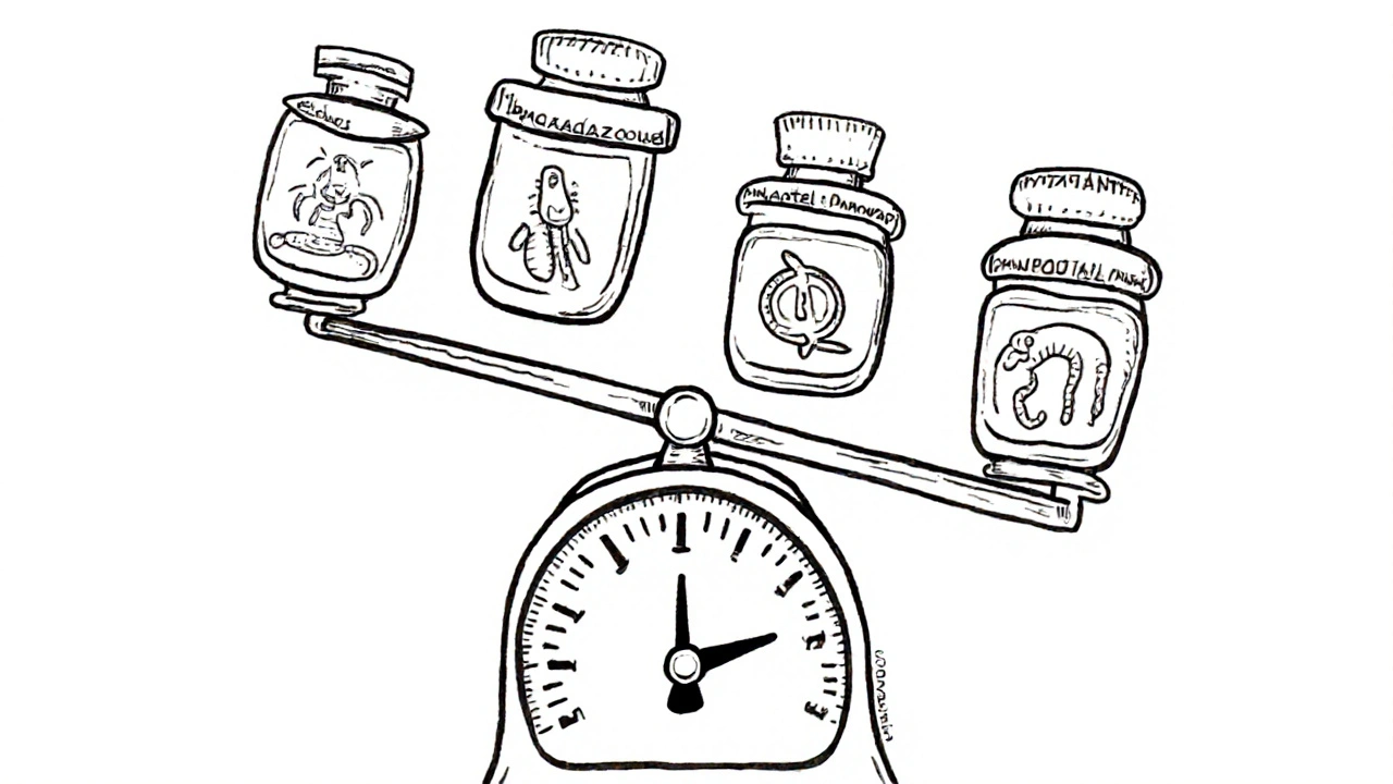 Compare Albenza (Albendazole) with Alternatives for Parasitic Infections