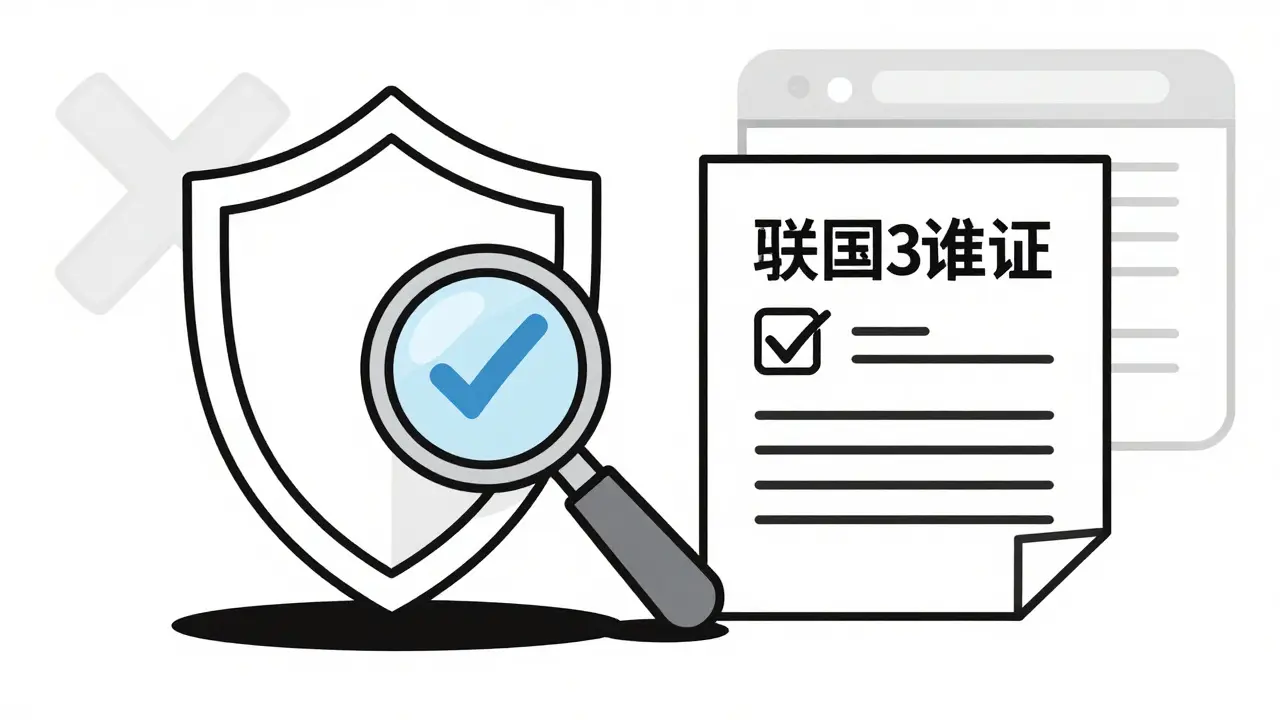 Line drawing showing safe online pharmacy verification and prescription